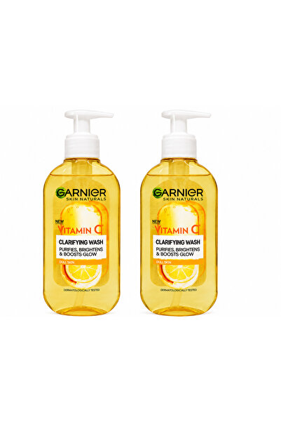 Garnier Skin Naturals Brightening and Purifying Facial Cleansing Gel with Vit...