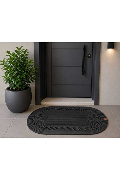 MTG JÜT TASARIM Patterned Jute Cord Rope Door Mat Bathroom Hallway Entrance C...