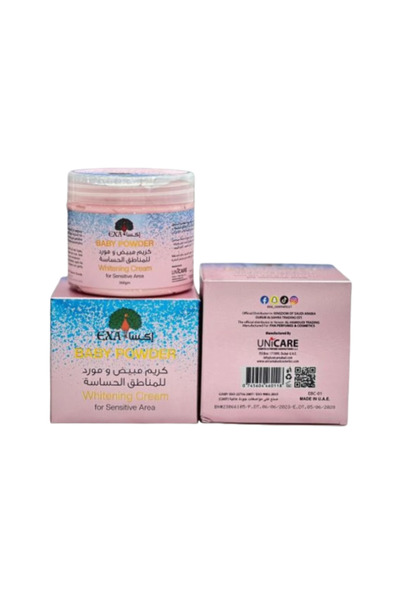 EXA Exa - Cream for Intimate Areas Baby Powder Whitening and Smoothing - 360 Gr