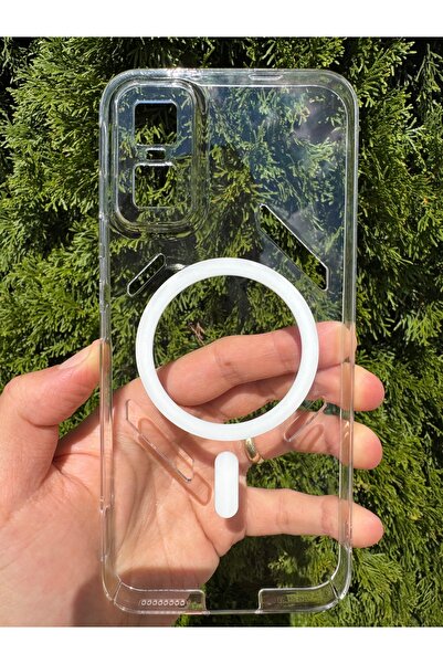 Deppo Trend iNfinix GT 30 Pro Uyumlu Kılıf İnce Sert Sararmaz Magsafe Kamera ...