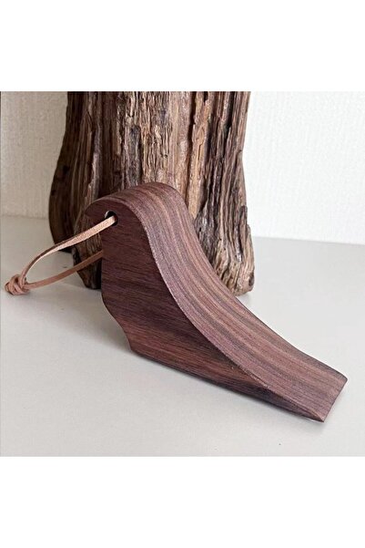 STARSTAR Wooden bird doorstop wedge no-nail anti-collision for interior doors.