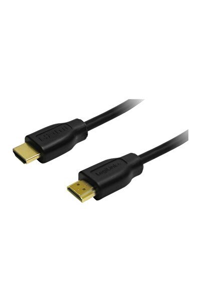 LogiLink CABLU video LOGILINK, HDMI (T) la HDMI (T), 1m, conectori auriti, re...