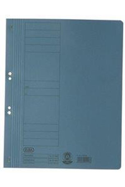 ELBA Cardboard Folder With Staples 1/1 Smart Line - Blue