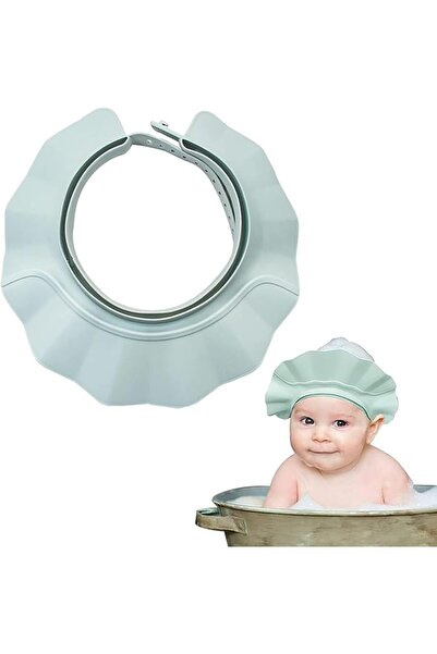 JOYZZZ Baby Shower Cap, 20CM Soft Silicone Waterproof Bath Visor, Adjustable ...