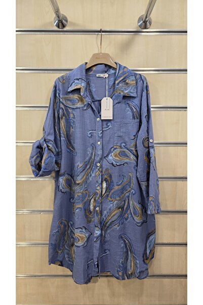 Park Moda Tunic Shirt 100% Cotton Shawl Pattern
