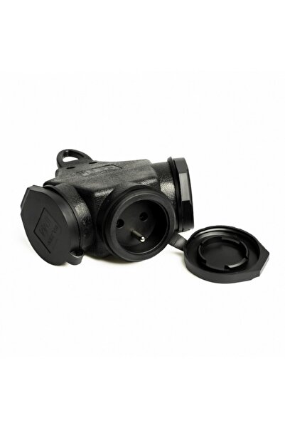 Elmar SPLITTER TRIPLE DE CAUCIUC 3*2P+ZZ/UZ IP44 - E+61-2007