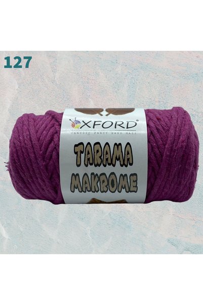 Oxford İplik Tarama Macrame 5 mm - 127 Violet