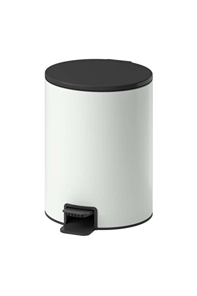 Bin TURRIDNING Pedal bin, white/anthracite, 9 l