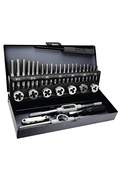 OEM Trusă tarozi & filiere Topex M3-M12, 32 piese