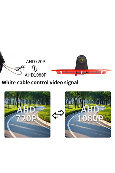 Choice 12 V AHD720P-AHD1080P AHD 1080P Car Brake Light Rear View Reverse Came...