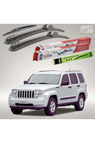 TEAMCAR Υαλοκαθαριστήρες Jeep Cherokee KK 2008-σήμερα |   Σετ Επίπεδων Εξαρτη...
