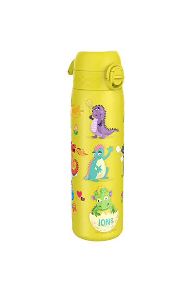 Ion8 - İnce Su Termosu - Sarı Ejderhalar - 500 ml - Sızdırmaz
