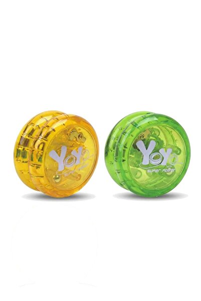 REZZOSS 2-Pack Light Up Yoyo Set (Green & Yellow) – LED Flashing Responsive Y...