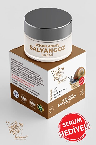 Ozonlanmış Salyangoz Kremi
