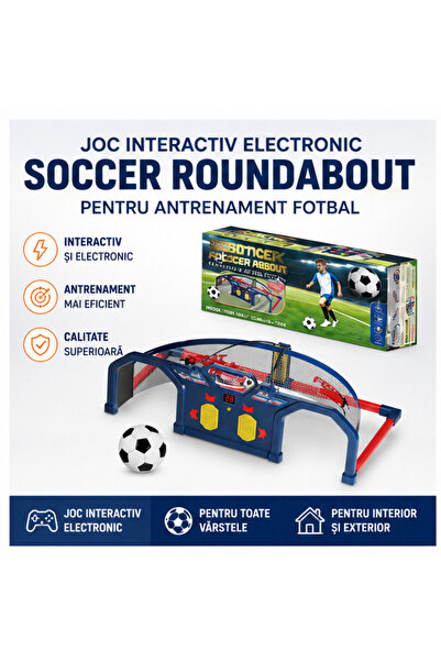 OEM Joc electronic antrenament fotbal, LED, 2 moduri joc