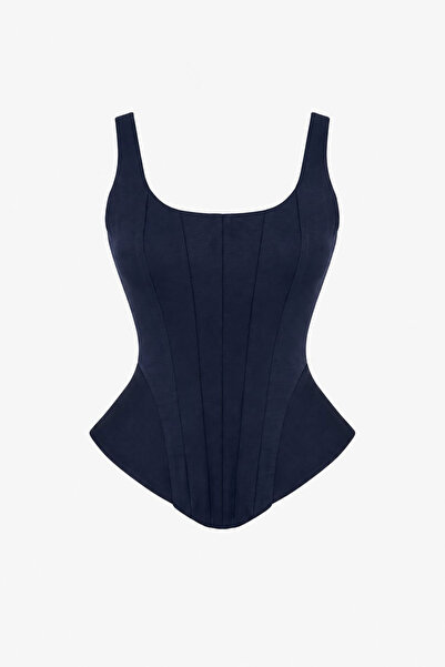 Özge Özgenç Back Zipper Underwire Blouse