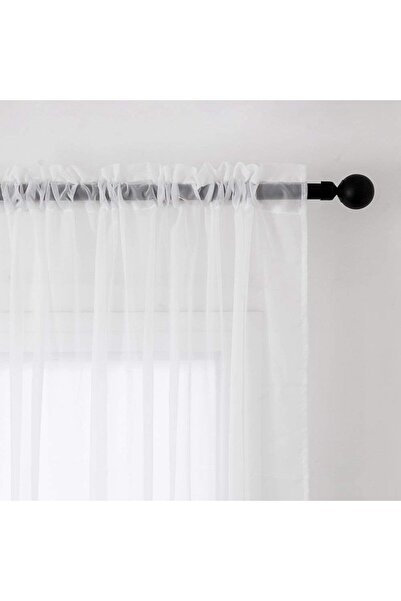 OtherMax Set de perdele voal translucente albe, set de 2 bucăți, 260x140 cm —...