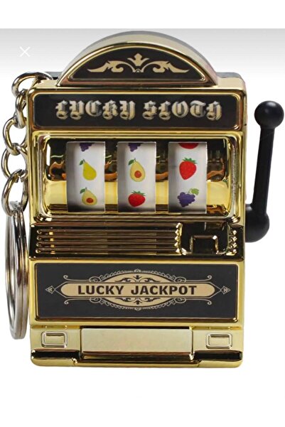 Holatec Both toy and keychain mini casino lucky charm jackpot keychain
