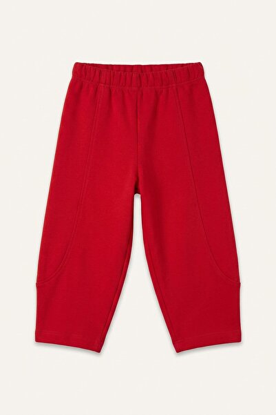 DeFacto Regular Fit Elastic Waist Thick Fabric Sweatpants for Baby Girl I0692...