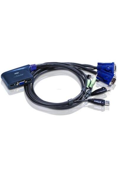 Aten CS62U-A7 Διακόπτης KVM USB 2 θυρών
