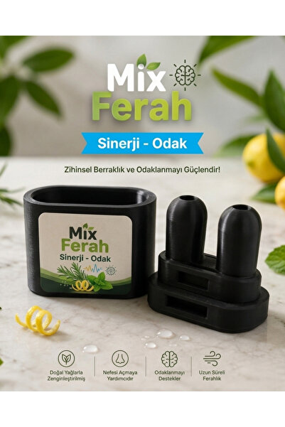 Aromalı Burun Açıcı İnhaler - Sinerji Odak