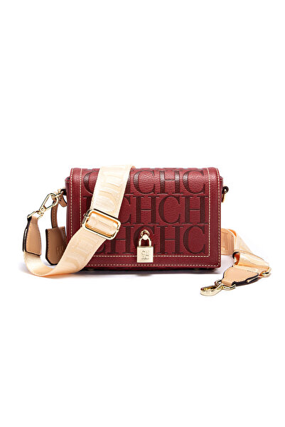 CHCHDIOSA Women's Strap Hand and Shoulder Bag Makeup Bag with Snap Fasten Fau...