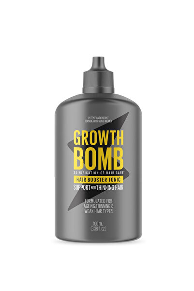 Growth Bomb Men's Booster Tonic - High Strength Growth Tonic for Thinning Hai...