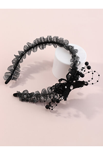 Take Two By Styli Embellished Butterfly Headband