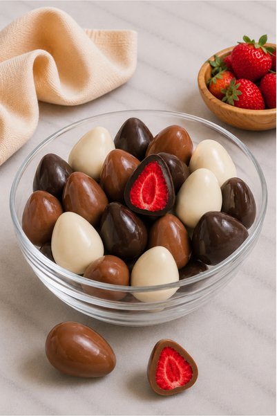 Nizip Online Kuruyemiş Strawberry Dragee 100 g