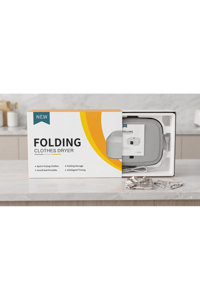 Primo Plus BJ-002 Portable, foldable clothes dryer—a compact, smart drying an...