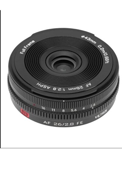 VILTROX Obiectiv AF 26mm F2.8 EVO Full-Frame pentru montura Sony E