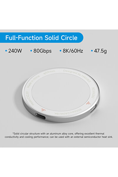 Choice Circle 240W 80G 8K Hagibis Magnetic Adapter Ring for Phone and Tablet ...