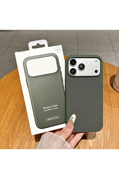 Choice1 iPhone17 Pro Max Green With Box Original TechWoven Fabric For MagSafe...