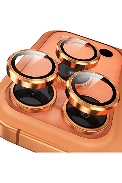 Choice21 17Pro Orange Orange For IPhone 17 Pro Max Camera Lens Protector Glas...