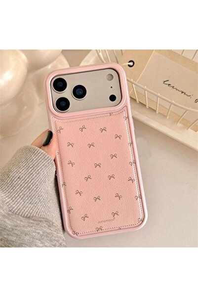 Choice6 iPhone 13 Pink Gentle Minimalist Bow Flower Korean Cute Phone Case Fo...