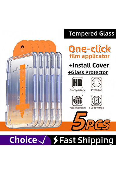 Choice17 HD 5PCS For Galaxy S24 Plus 5Pcs HD Glass For S25 S24 Ultra S23 S22 ...