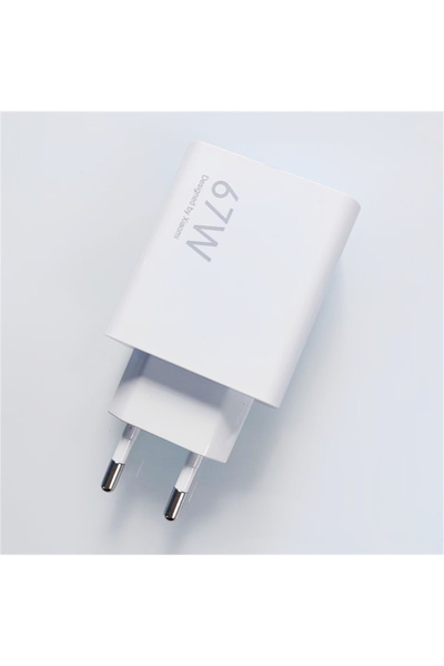 Choice4 XIAOMI EU Charger Only 67W EU US Super Turbo Fast Charger Power Adapt...