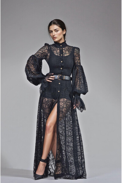 Laura Galic Rochie Luana Dantela