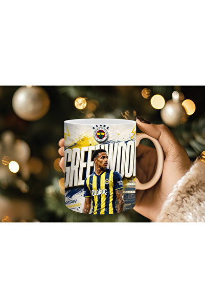 Evion Mason Greenwood Yellow Navy Blue Fan Trophy – Football-Themed Yellow Na...