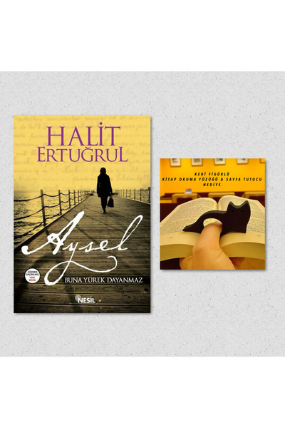 Nesil Yayınları AYSEL / HALİT ERTUĞRUL / KEDİ FİGÜRLÜ KİTAP OKUMA YÜZÜĞÜ & SA...