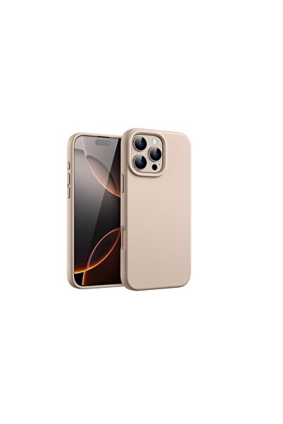 Generic Brand Silicone case for iPhone 16 beige
