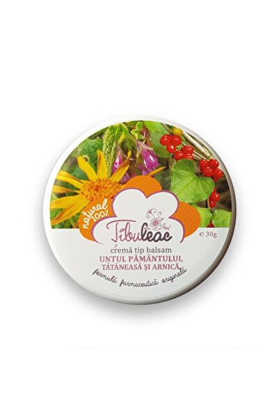 TIBULEAC Crema cu Untul Pamantului, Tataneasa si Arnica Tibuleac, 30 g