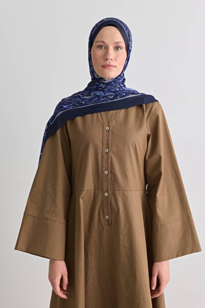Modakaşmir Ahen Desen Liva Modal Kraş Shawl