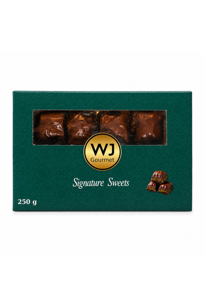 Generic Brand WJ Gourmet Turkish Chocolate Baklawa 250 g