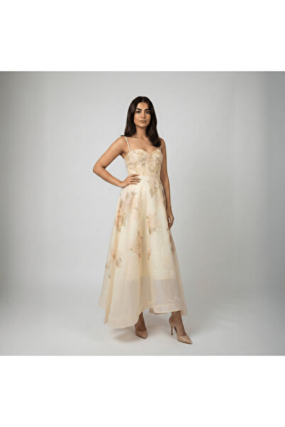 SÜMER Sumer Queen Dress – Women's Floral Midi Dress
