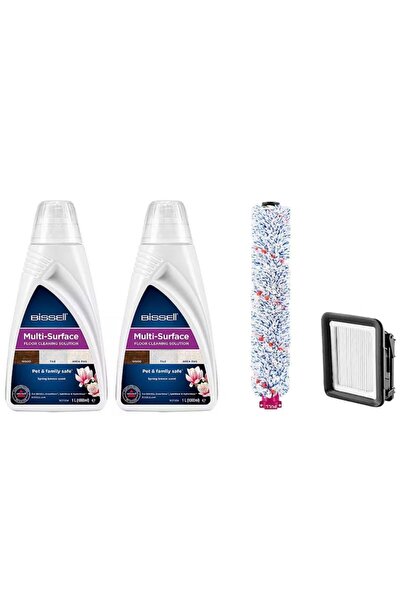 Bissell Kit de curățare CrossWave MultiSurface, Detergent 2 x 1789 ml + Rolă ...