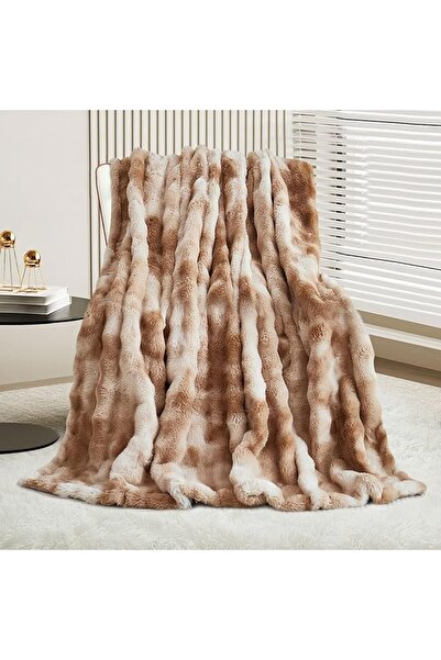 GENERAL GKXLH Luxury Plush Throw Blanket - Super Soft Cozy Fuzzy Blanket Faux...
