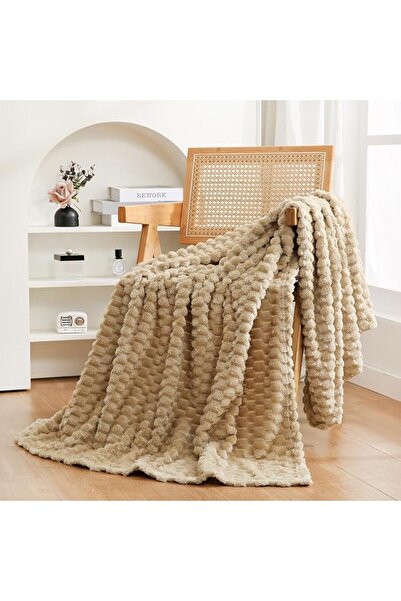 Puncuntex Hot Pink Throw Blanket 50"×60" inches Gifts for Mom Fuzzy 3D Jacqua...