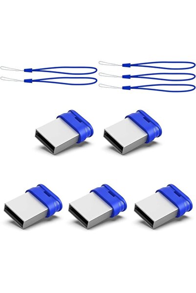GENERAL فلاش درايف صغير من K&ZZ سعة 16 جيجابايت، عبوة من 10 قطع، ذاكرة USB صغ...