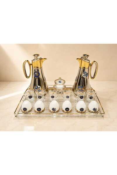 Radin Luxury 22Piece Tea & Coffee Serving Set With Thermos Cups Tray & Sugar ...